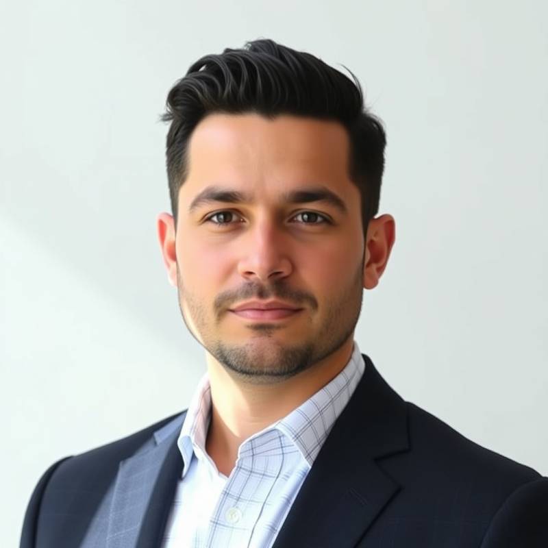 Retrato de Martín Rodríguez, instructor de Finanzas Personales